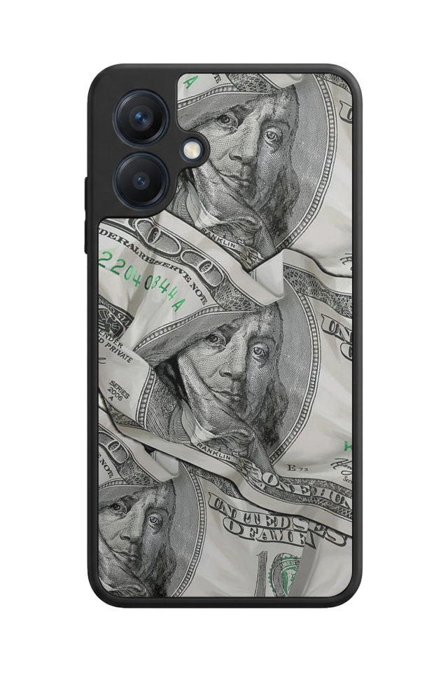 Samsung Galaxy A07 Uyumlu Money Para Tasarımlı Glossy Premium Kılıf