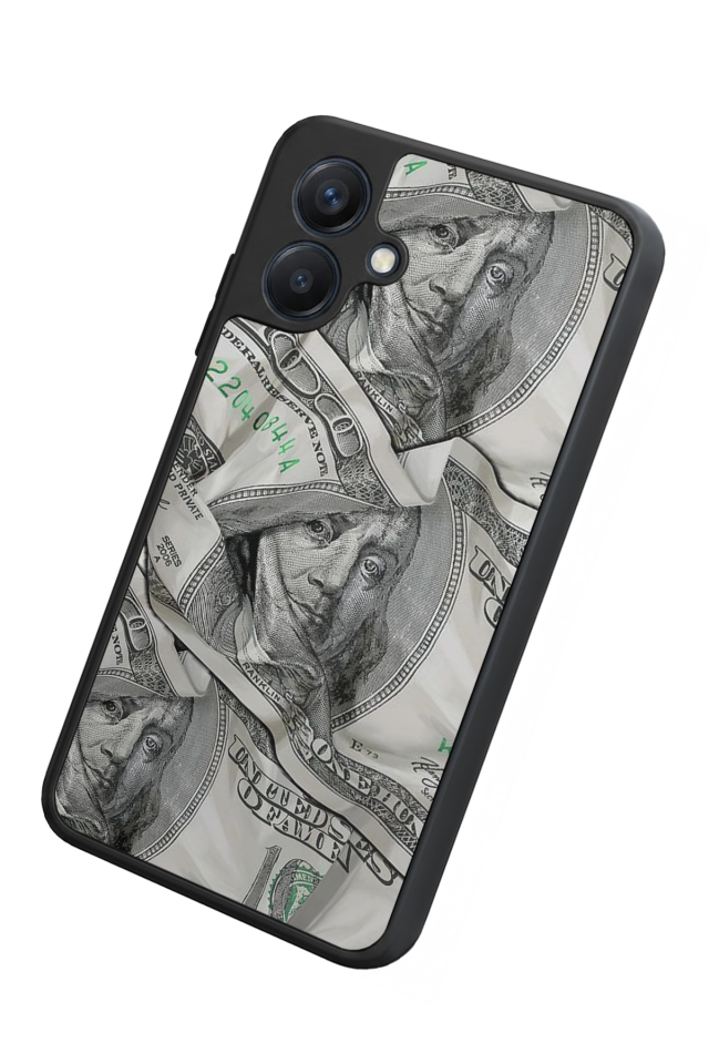 Samsung Galaxy A07 Uyumlu Money Para Tasarımlı Glossy Premium Kılıf