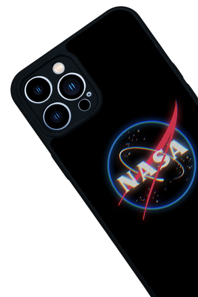 iPhone 12 Pro Max Uyumlu Nasa Tasarımlı Glossy Premium Kılıf