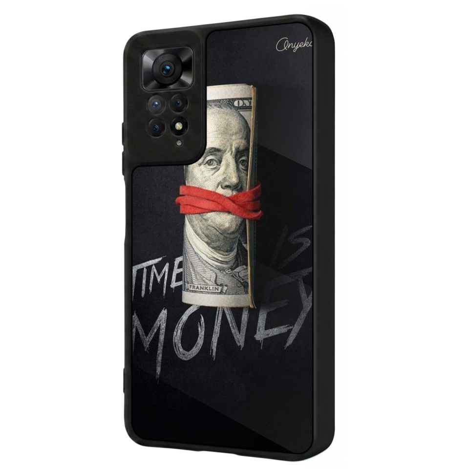 Xiaomi Redmi Note 11 Pro Uyumlu Para Tasarımlı Glossy Premium Kılıf
