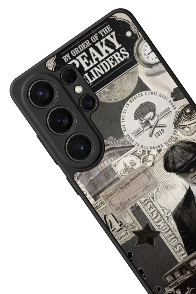 Samsung Galaxy S26 Ultra Uyumlu Peaky Blinders Tasarımlı Glossy Premium Kılıf