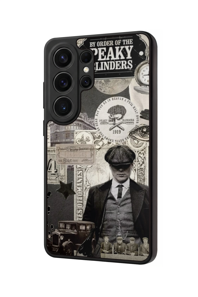 Samsung Galaxy S26 Ultra Uyumlu Peaky Blinders Tasarımlı Glossy Premium Kılıf