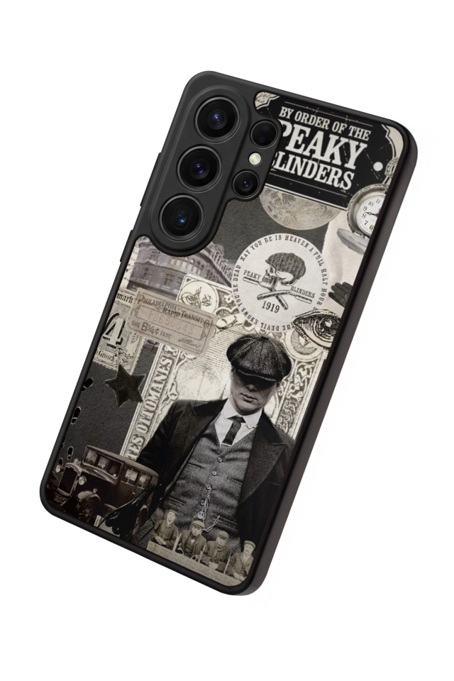 Samsung Galaxy S26 Ultra Uyumlu Peaky Blinders Tasarımlı Glossy Premium Kılıf