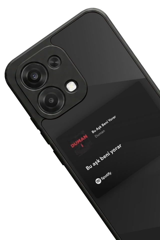 Oppo A6 Pro Uyumlu Sarki Sozleri Tasarımlı Glossy Premium Kılıf