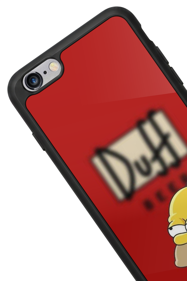 iPhone 6s Plus Uyumlu The Simpsons Tasarımlı Glossy Premium Kılıf