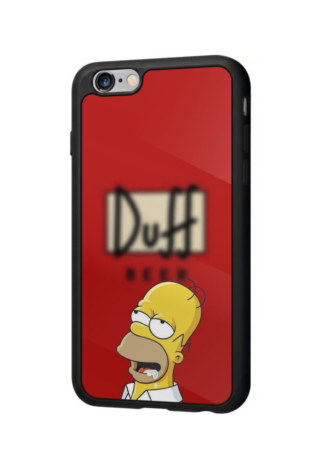 iPhone 6s Plus Uyumlu The Simpsons Tasarımlı Glossy Premium Kılıf