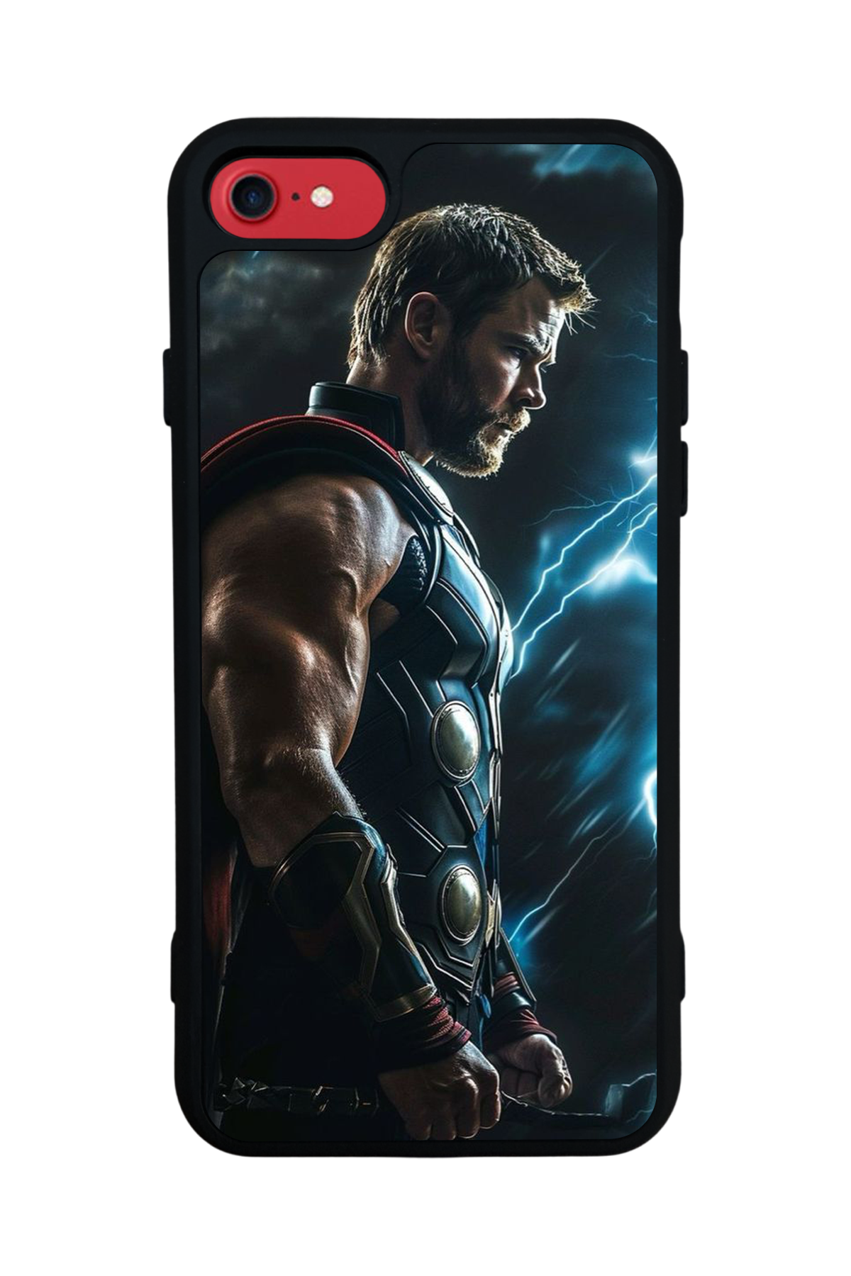 iPhone SE Uyumlu Thor Tasarımlı Glossy Premium Kılıf
