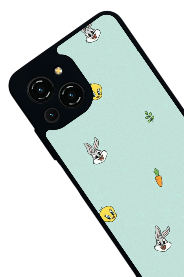 Reeder S23 Pro Max Uyumlu tweety Tasarımlı Glossy Premium Kılıf