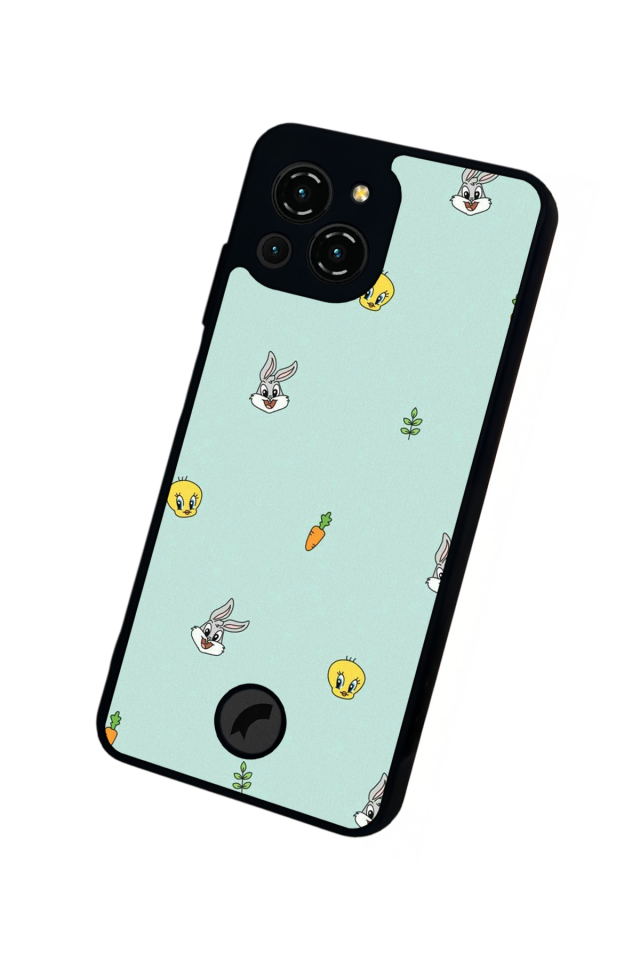 Reeder S23 Pro Max Uyumlu tweety Tasarımlı Glossy Premium Kılıf