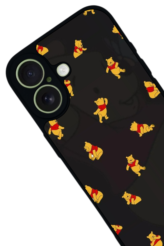 iPhone 17 Uyumlu Winnie Tasarımlı Glossy Premium Kılıf
