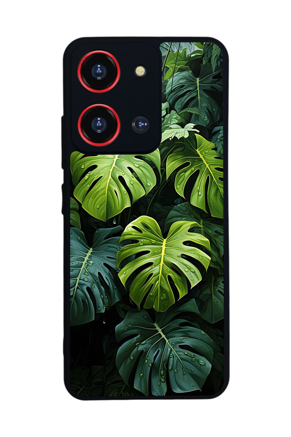 Reeder S19 Max Pro S 108MP Uyumlu Botanik Tasarımlı Glossy Premium Kılıf