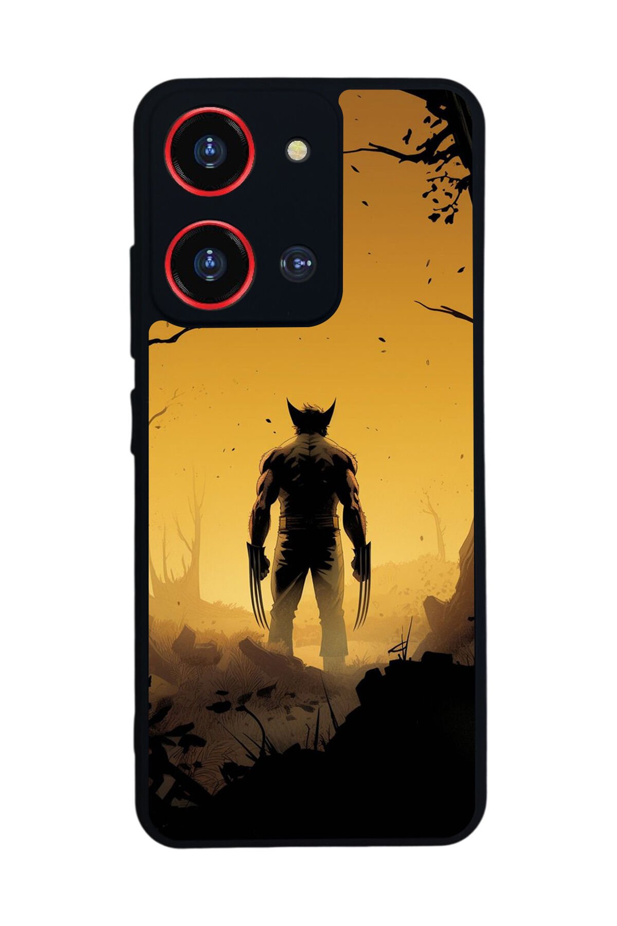 Reeder S19 Max Pro S ZOOM Uyumlu Wolverine Tasarımlı Glossy Premium Kılıf