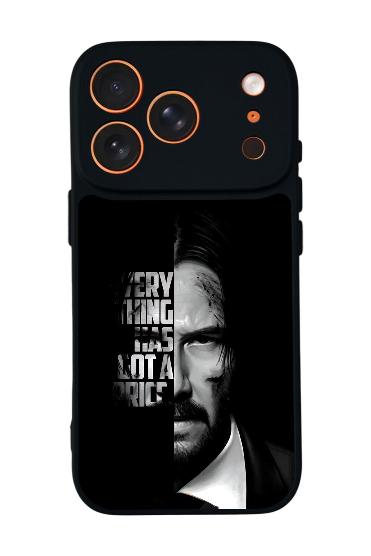 iPhone 17 Pro Max Uyumlu JohnWick Tasarımlı Glossy Premium Kılıf