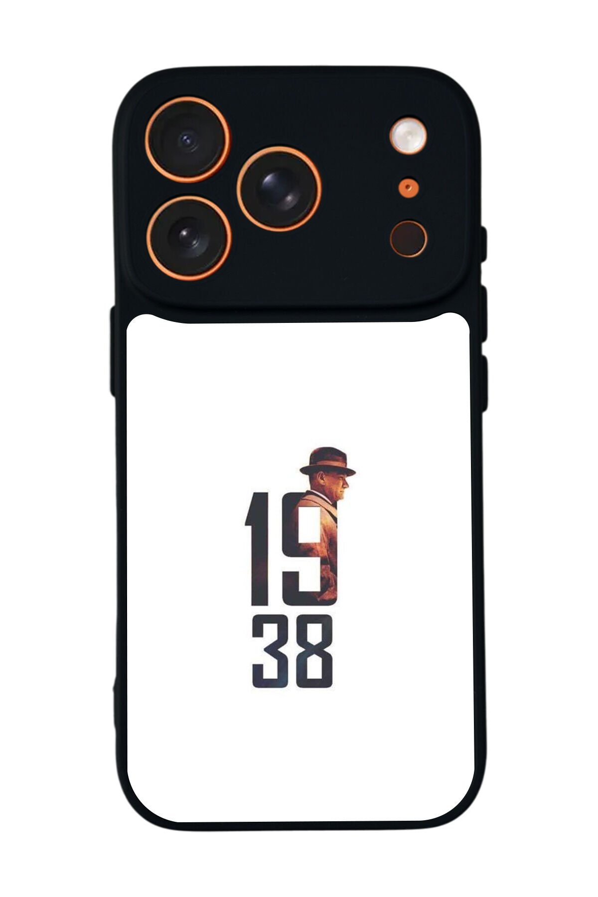 iPhone 17 Pro Uyumlu Mustafa Kemal Ataturk Tasarımlı Glossy Premium Kılıf