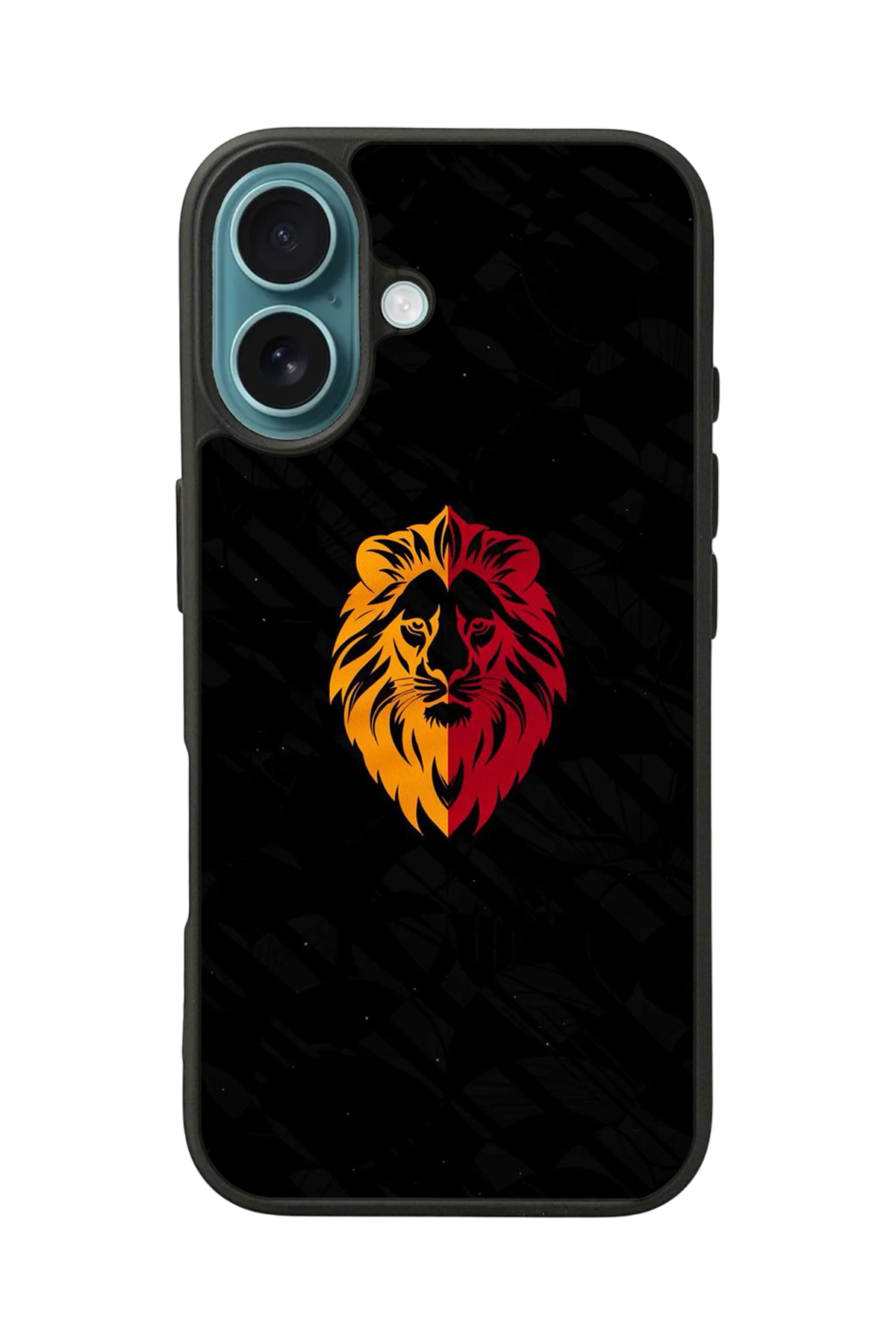 iPhone 16 Plus Uyumlu Aslan Tasarımlı Glossy Premium Kılıf