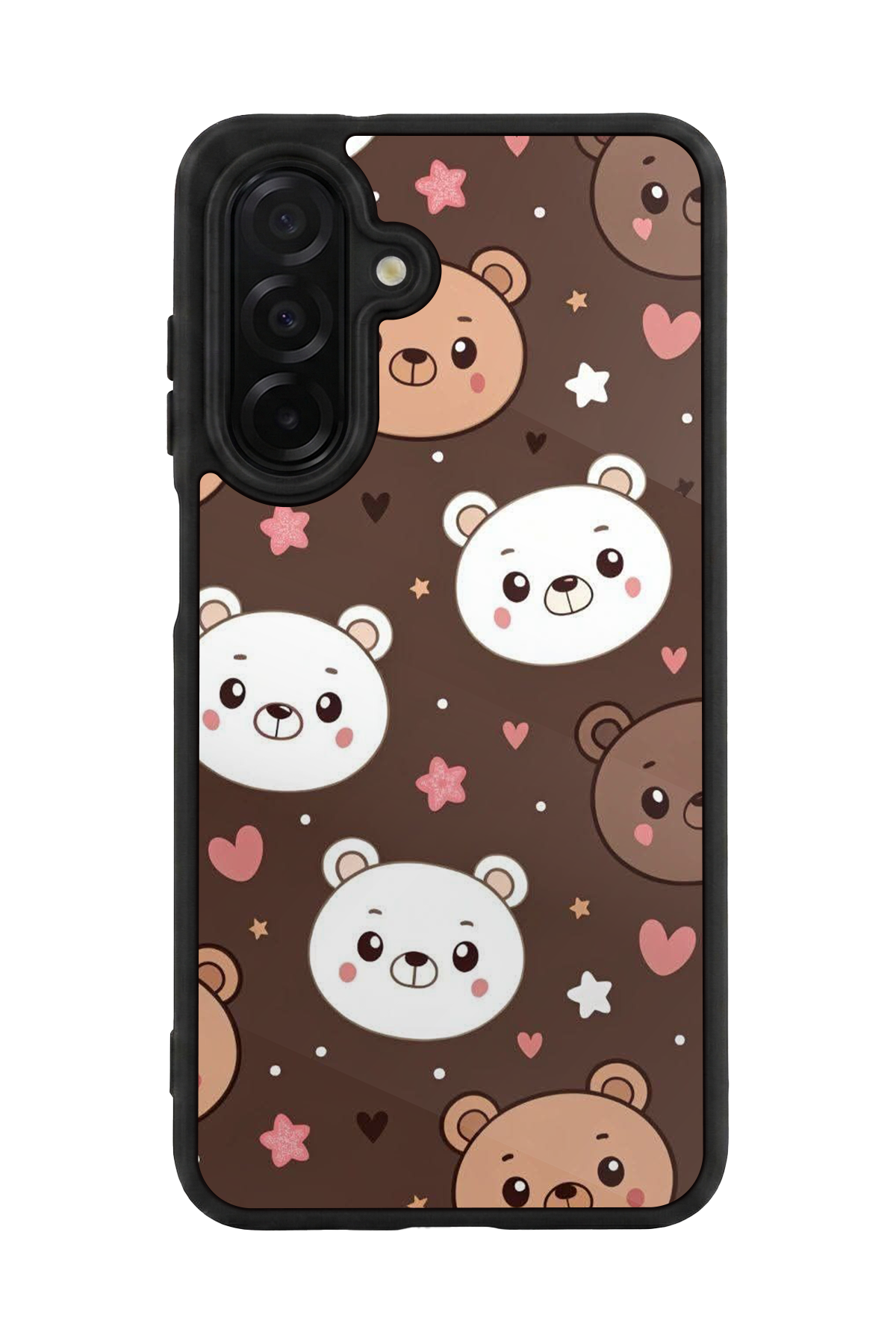 Samsung Galaxy A36 Uyumlu Ayı Tasarımlı Glossy Premium Kılıf