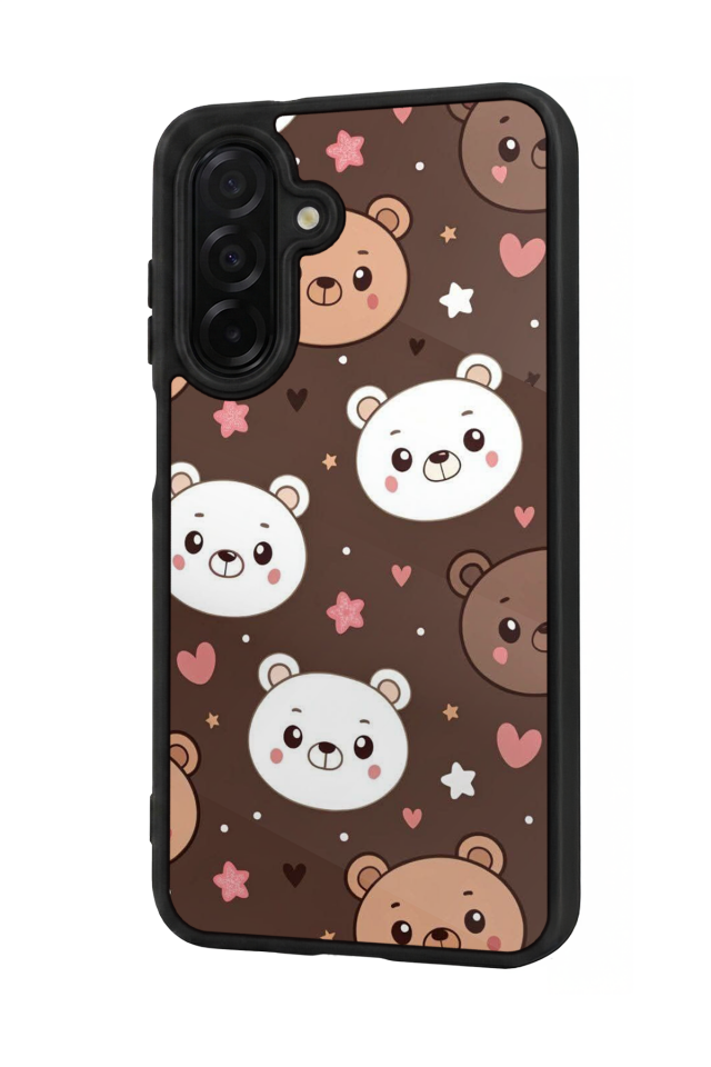 Samsung Galaxy A36 Uyumlu Ayı Tasarımlı Glossy Premium Kılıf