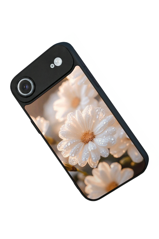 iPhone 17 Air Uyumlu Cicek Tasarımlı Glossy Premium Kılıf