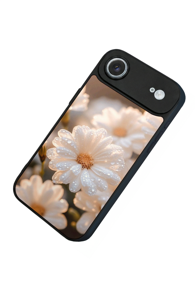 iPhone 17 Air Uyumlu Cicek Tasarımlı Glossy Premium Kılıf