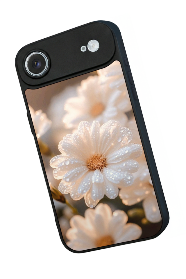 iPhone 17 Air Uyumlu Cicek Tasarımlı Glossy Premium Kılıf
