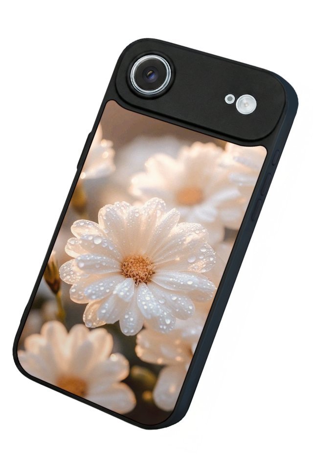 iPhone 17 Air Uyumlu Cicek Tasarımlı Glossy Premium Kılıf