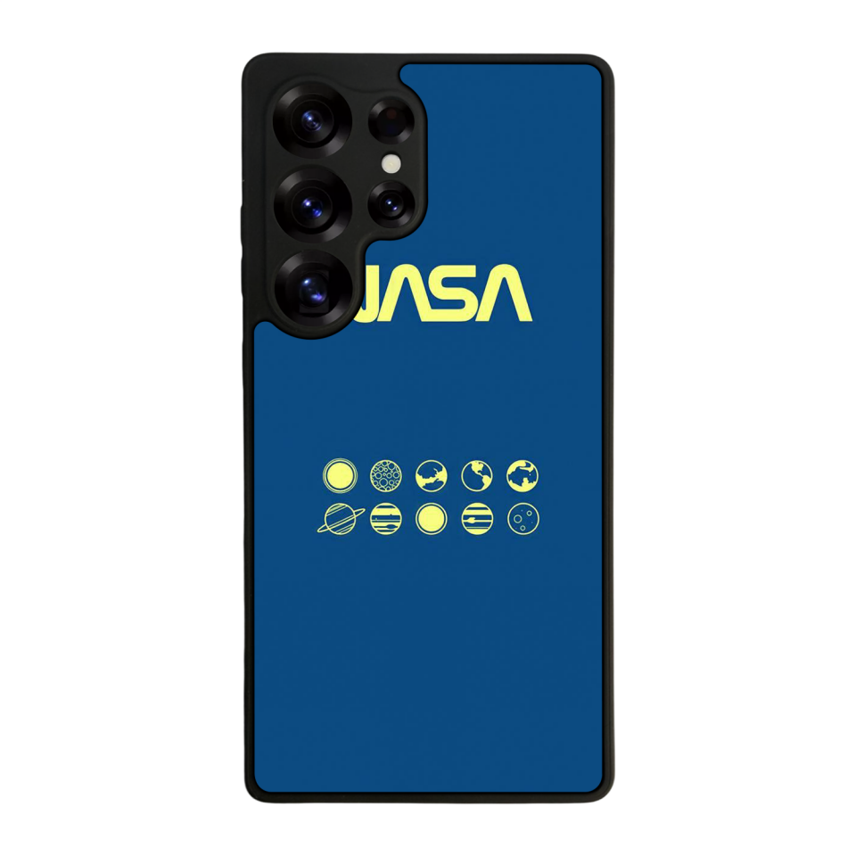 Samsung Galaxy S25 Ultra Uyumlu Nasa Tasarımlı Glossy Premium Kılıf