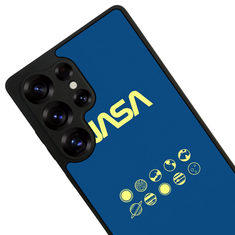 Samsung Galaxy S25 Ultra Uyumlu Nasa Tasarımlı Glossy Premium Kılıf