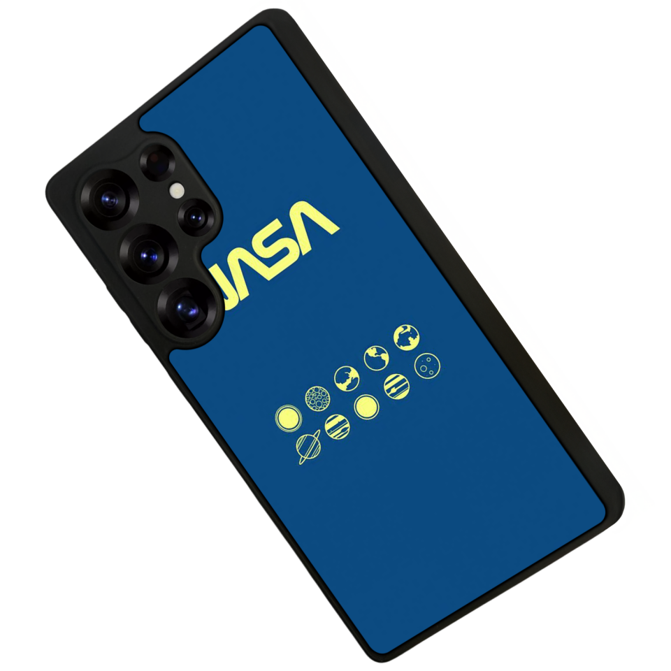 Samsung Galaxy S25 Ultra Uyumlu Nasa Tasarımlı Glossy Premium Kılıf