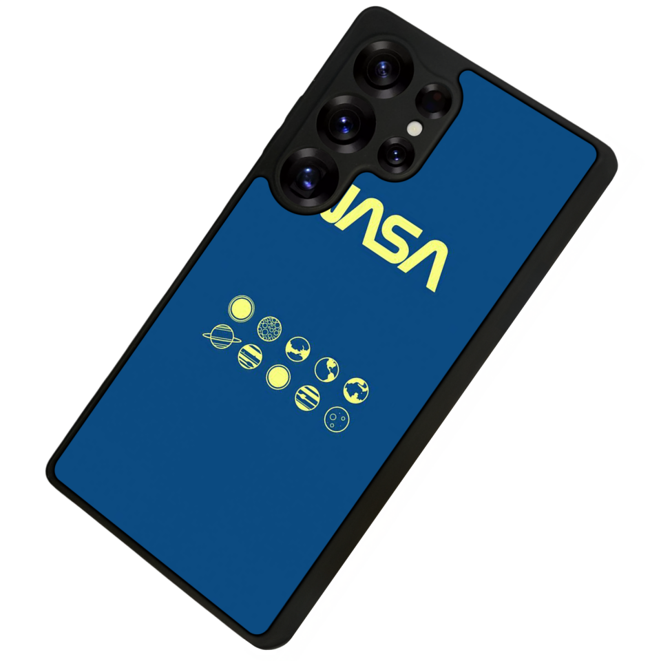 Samsung Galaxy S25 Ultra Uyumlu Nasa Tasarımlı Glossy Premium Kılıf