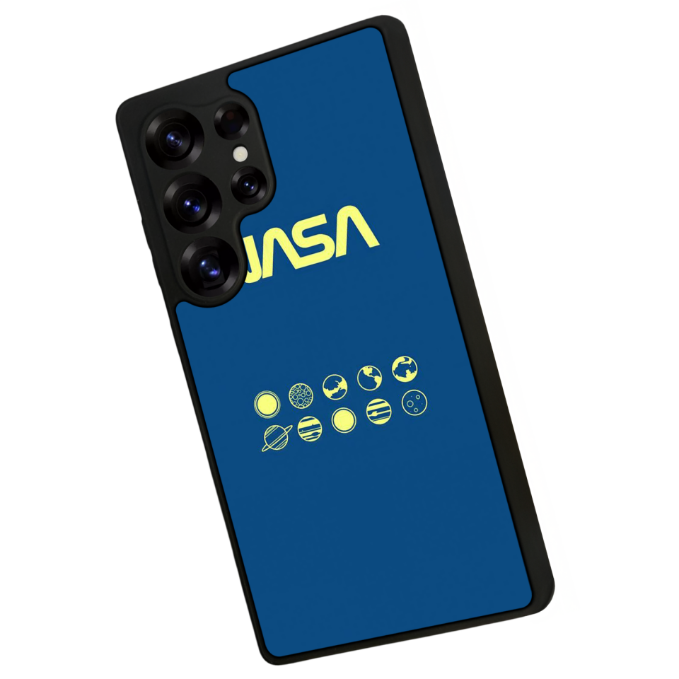 Samsung Galaxy S25 Ultra Uyumlu Nasa Tasarımlı Glossy Premium Kılıf
