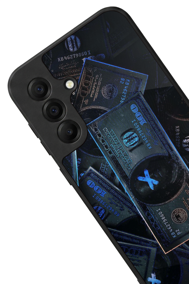 Samsung Galaxy A17 Uyumlu Para Tasarımlı Glossy Premium Kılıf