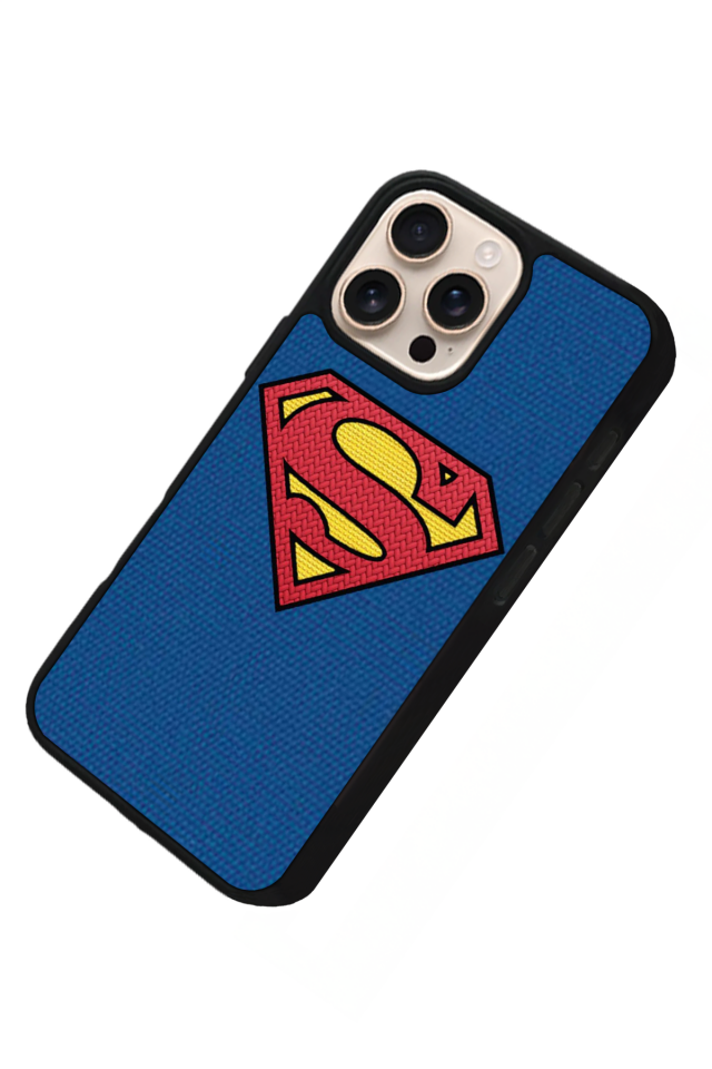 iPhone 16 Pro Uyumlu Superman Tasarımlı Glossy Premium Kılıf