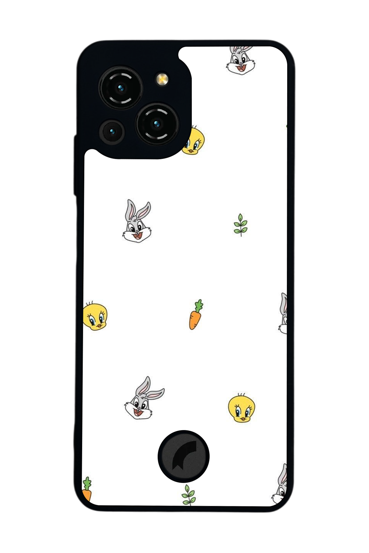 Reeder S23 Pro Max Uyumlu tweety Tasarımlı Glossy Premium Kılıf