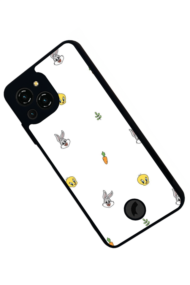 Reeder S23 Pro Max Uyumlu tweety Tasarımlı Glossy Premium Kılıf