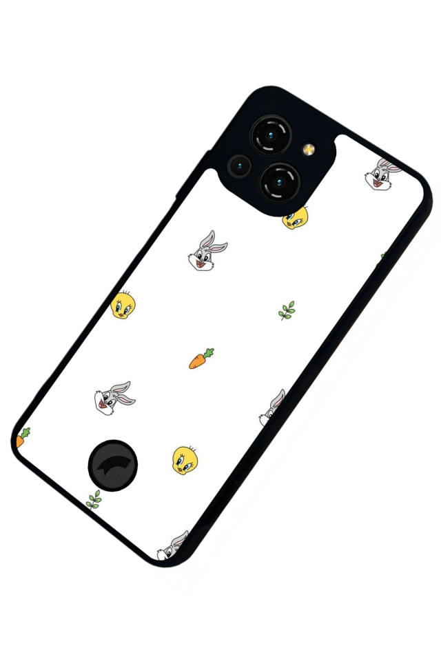 Reeder S23 Pro Max Uyumlu tweety Tasarımlı Glossy Premium Kılıf