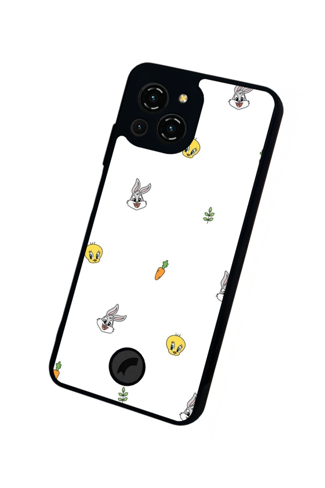 Reeder S23 Pro Max Uyumlu tweety Tasarımlı Glossy Premium Kılıf