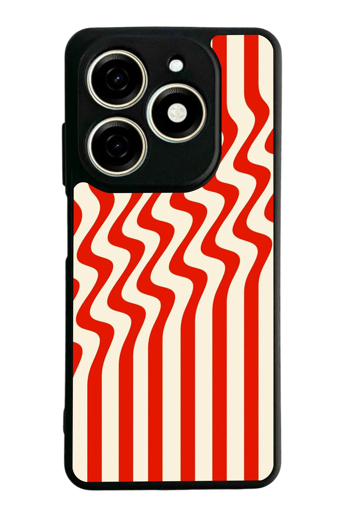 Tecno Spark 20/20C Uyumlu Çizgi Sanatı Tasarımlı Glossy Premium Kılıf