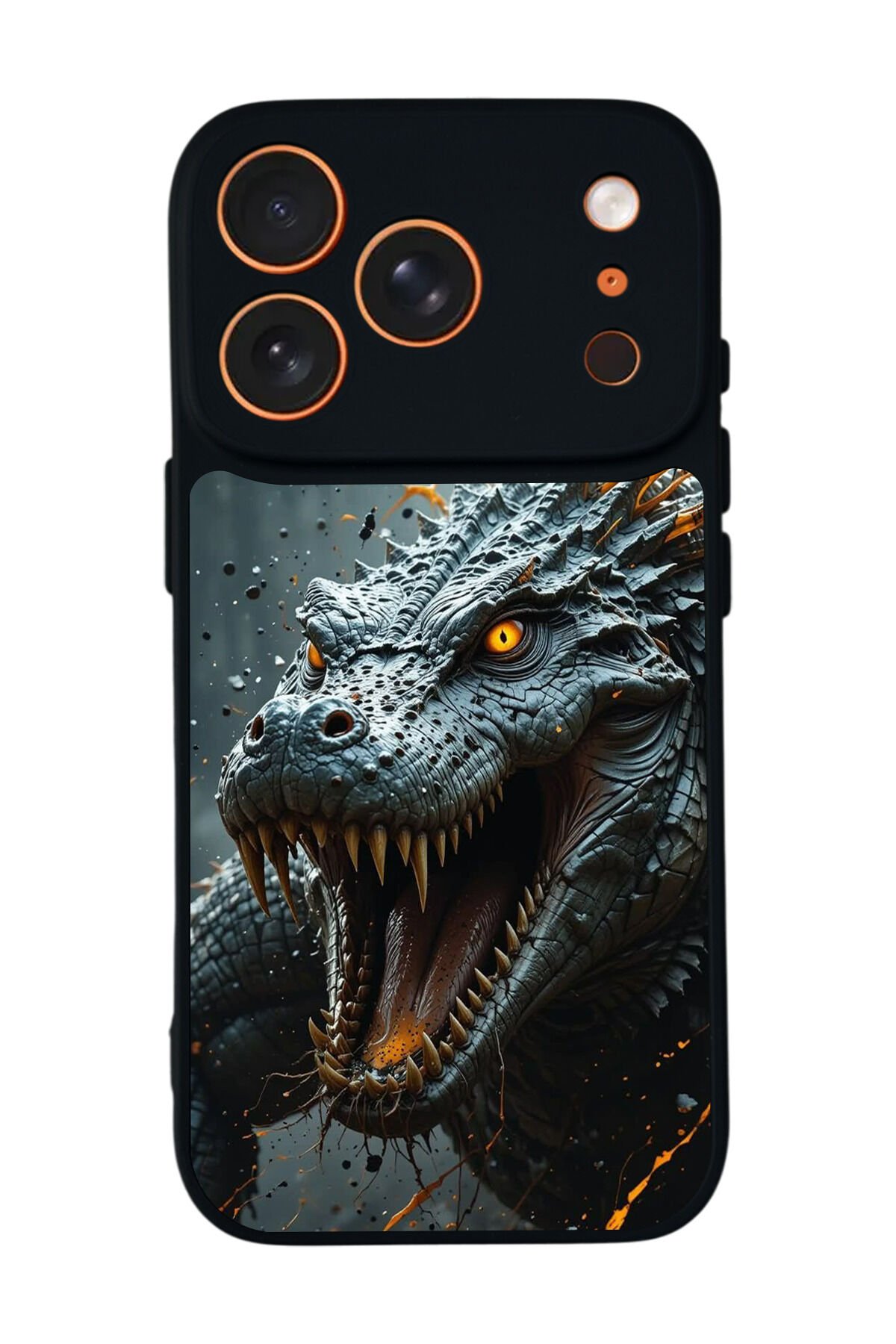 iPhone 17 Pro Max Uyumlu T-ReiPhone 17 Pro Max Tasarımlı Glossy Premium Kılıf