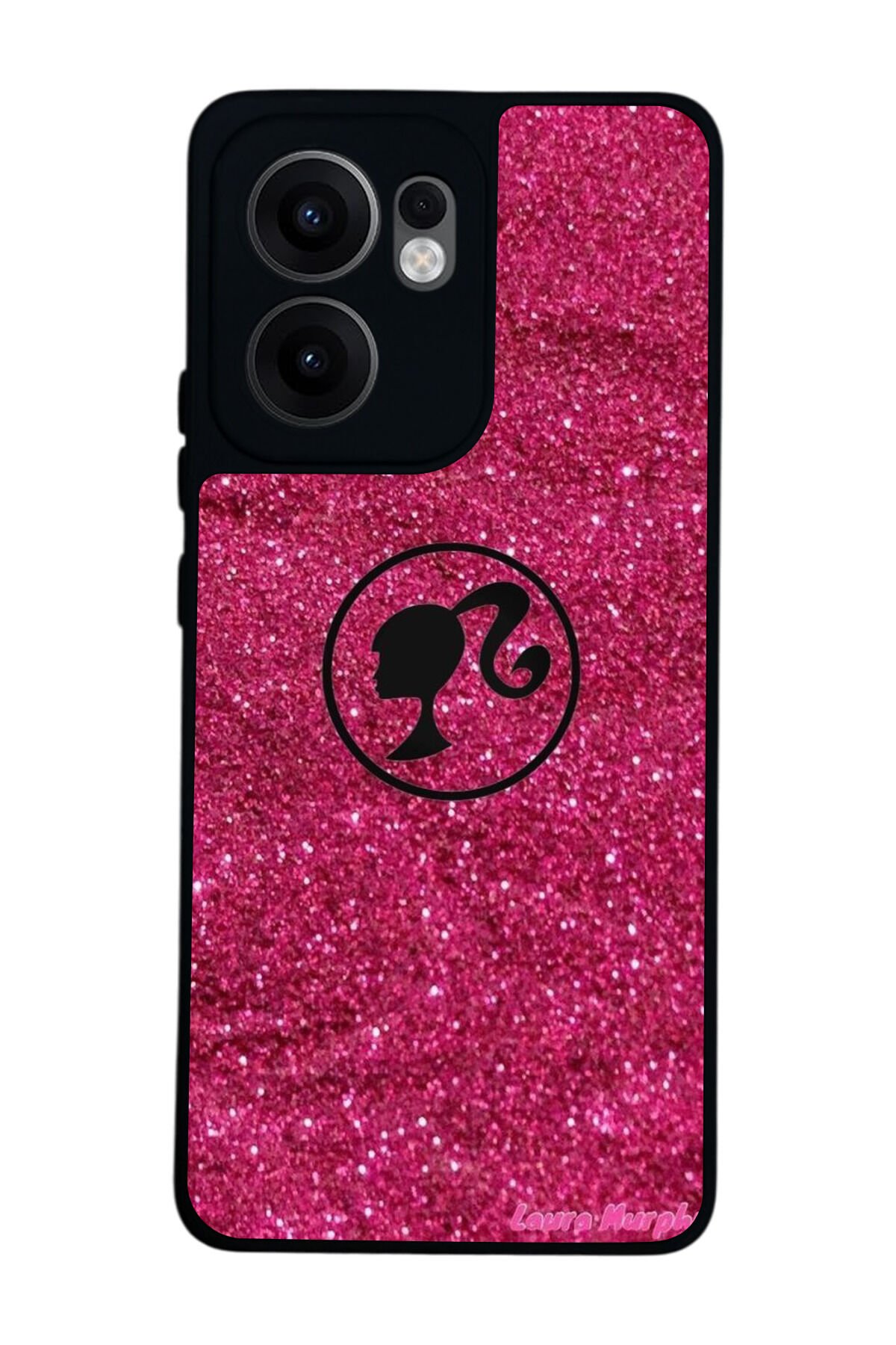 Oppo Reno 13F Uyumlu Barbie Tasarımlı Glossy Premium Kılıf