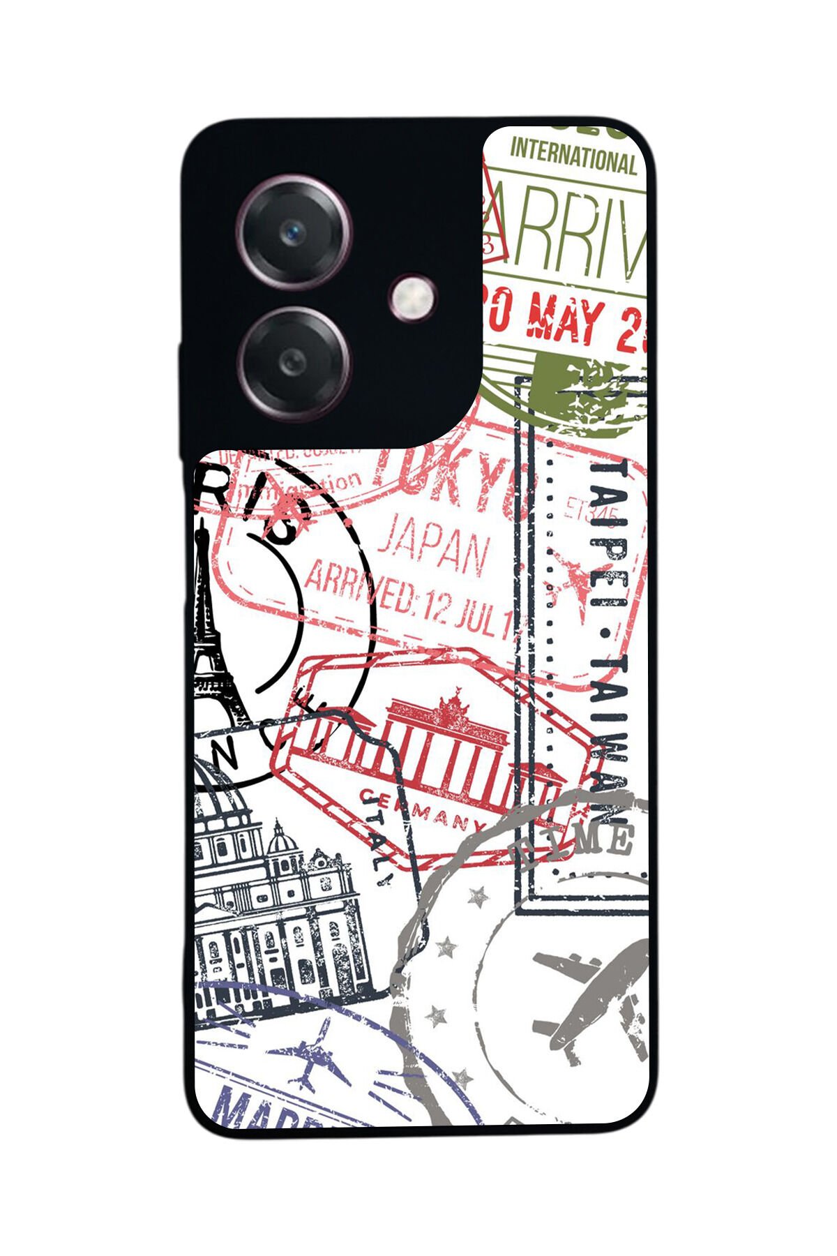 Oppo A3 5G Uyumlu Poster Tasarımlı Glossy Premium Kılıf