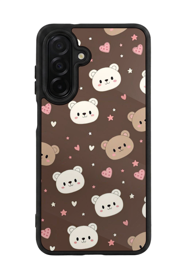 Samsung Galaxy A36 Uyumlu Ayı Tasarımlı Glossy Premium Kılıf