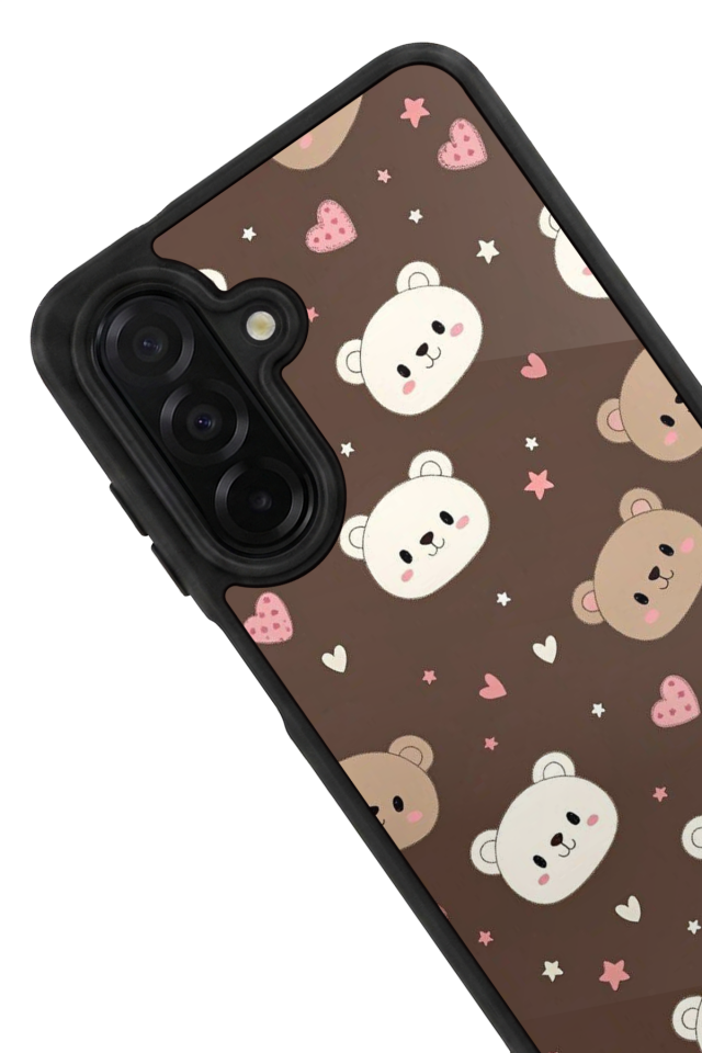 Samsung Galaxy A36 Uyumlu Ayı Tasarımlı Glossy Premium Kılıf