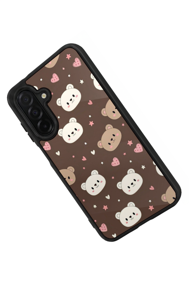 Samsung Galaxy A36 Uyumlu Ayı Tasarımlı Glossy Premium Kılıf