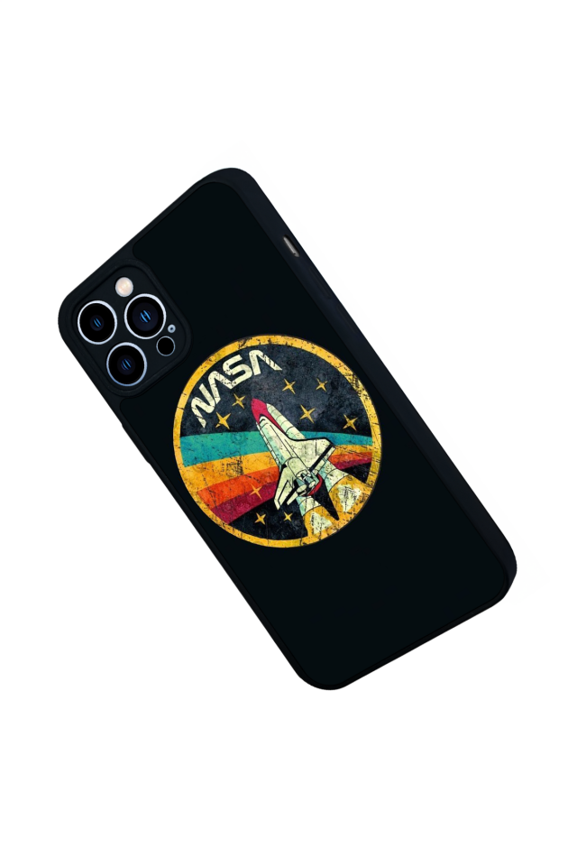 iPhone 12 Pro Max Uyumlu Nasa Tasarımlı Glossy Premium Kılıf