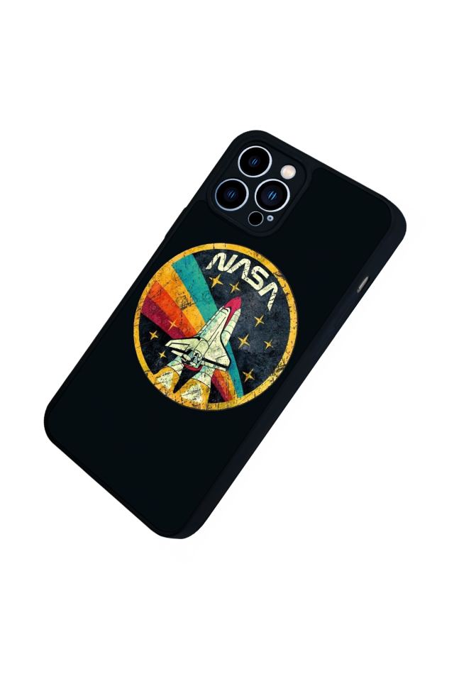iPhone 12 Pro Max Uyumlu Nasa Tasarımlı Glossy Premium Kılıf