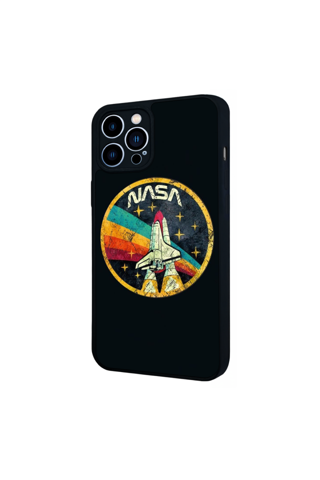 iPhone 12 Pro Max Uyumlu Nasa Tasarımlı Glossy Premium Kılıf