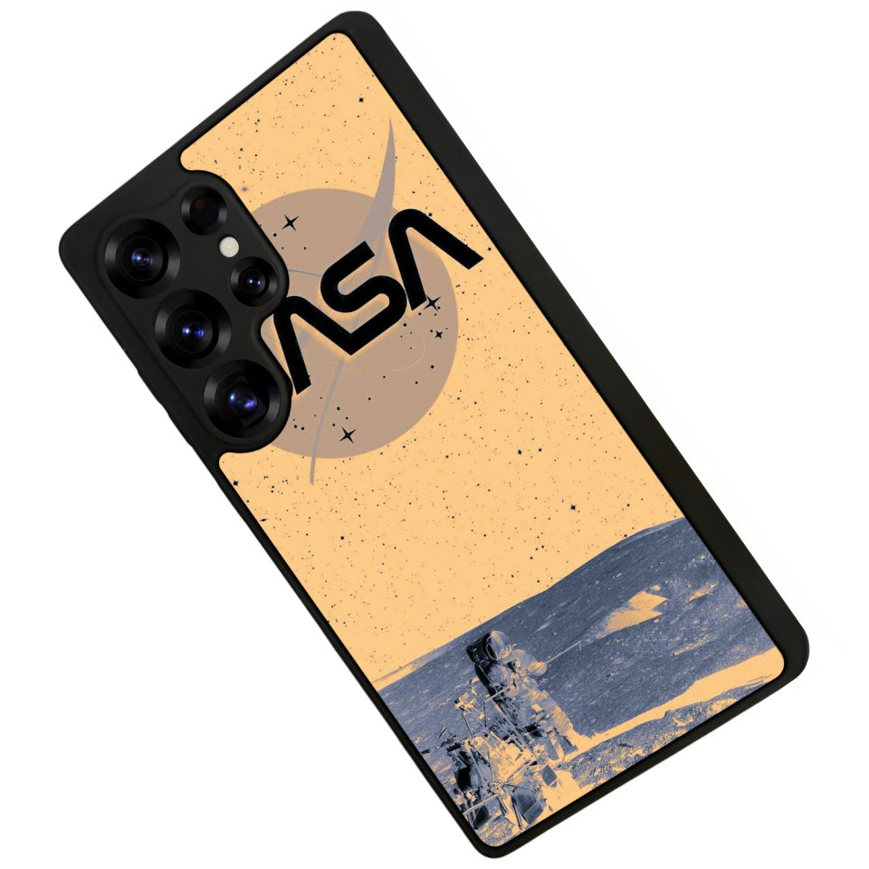 Samsung Galaxy S25 Ultra Uyumlu Nasa Tasarımlı Glossy Premium Kılıf