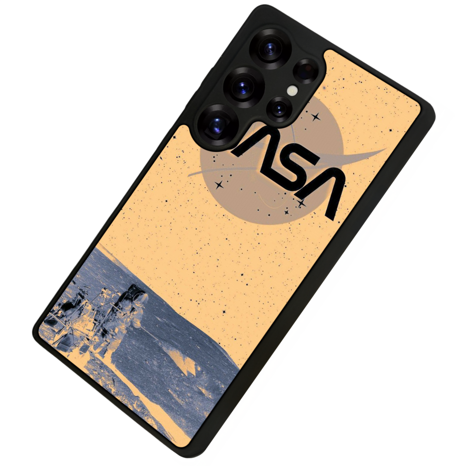 Samsung Galaxy S25 Ultra Uyumlu Nasa Tasarımlı Glossy Premium Kılıf