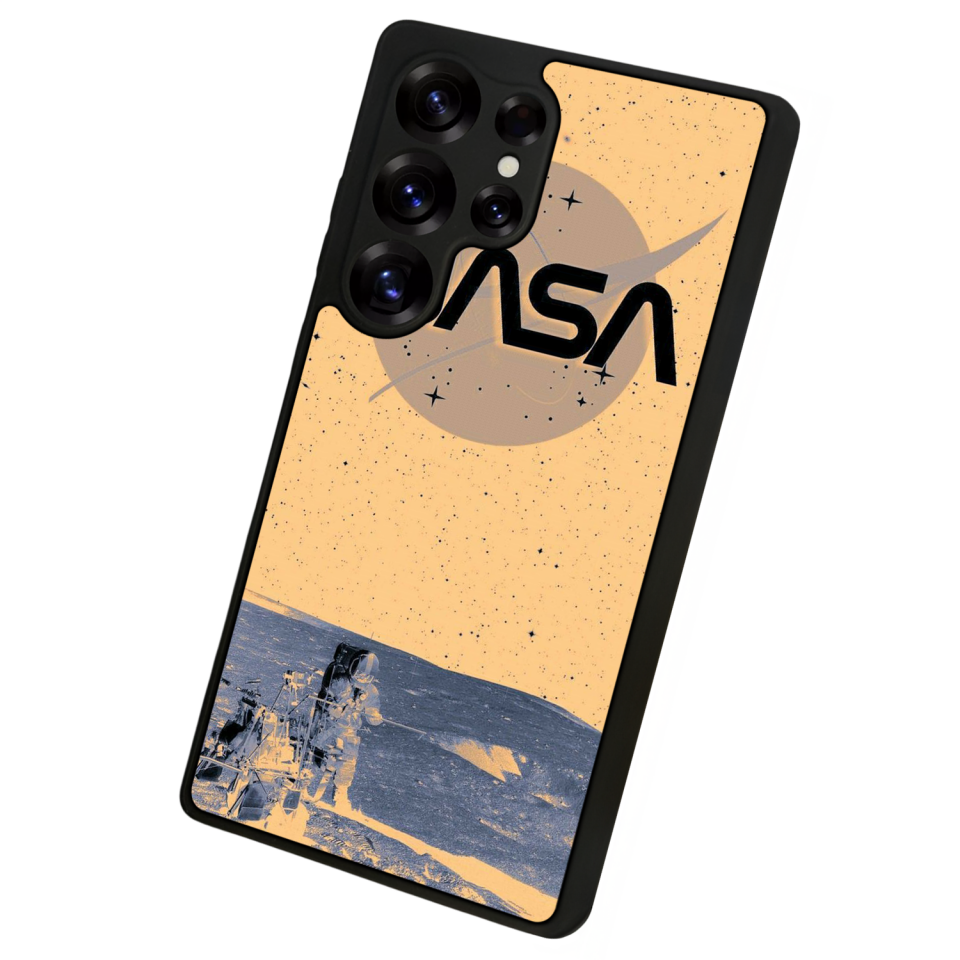 Samsung Galaxy S25 Ultra Uyumlu Nasa Tasarımlı Glossy Premium Kılıf