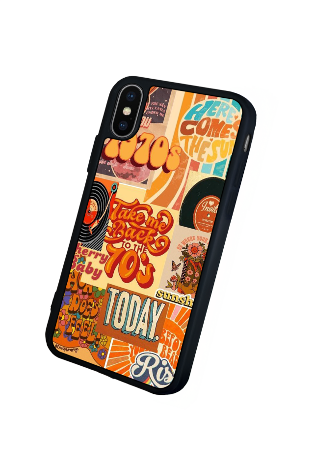 iPhone XS Max Uyumlu Poster Tasarımlı Glossy Premium Kılıf